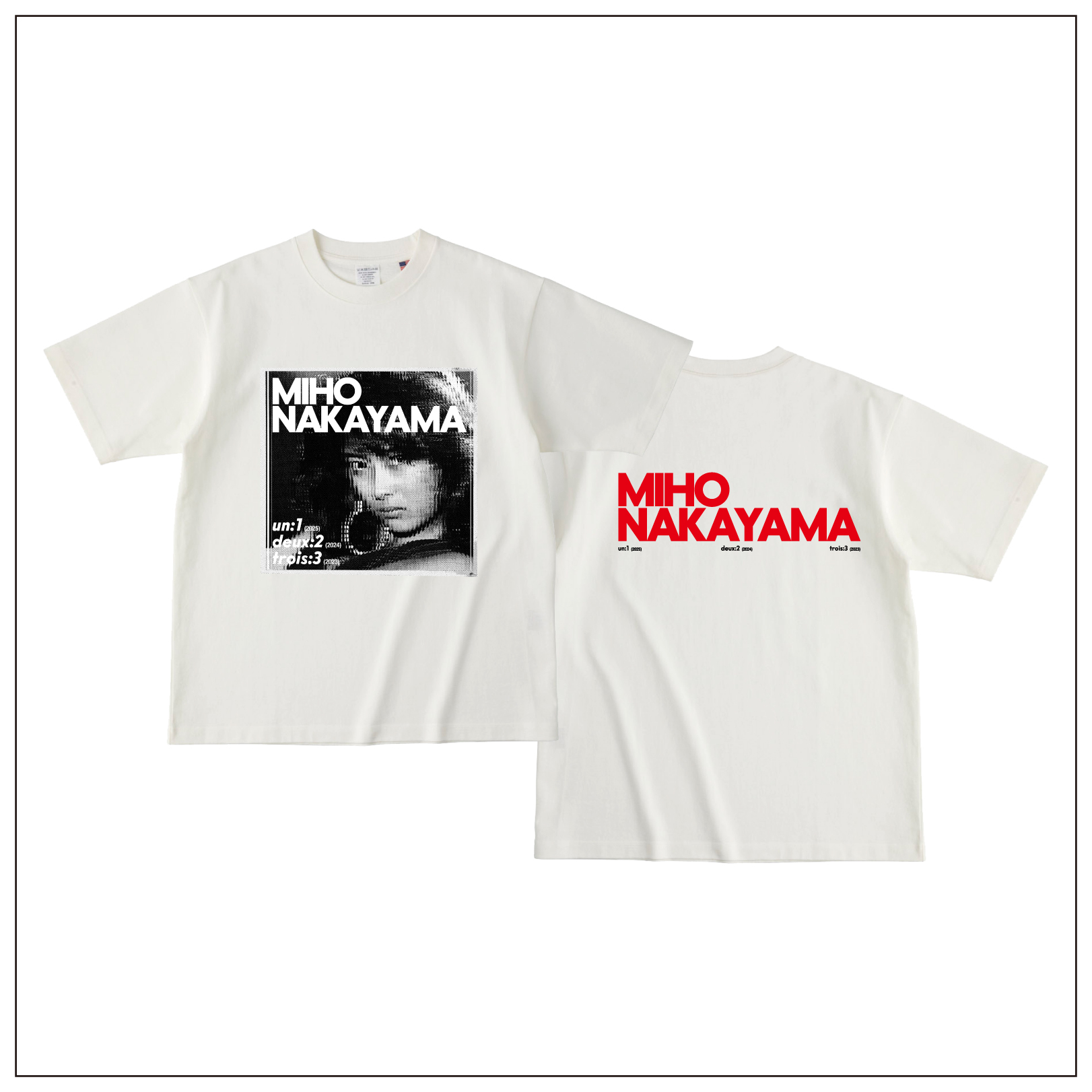 中山美穂 40th Anniversary Concert -Un- ~ P.S. I LOVE YOU ~ コラボTシャツ【B】