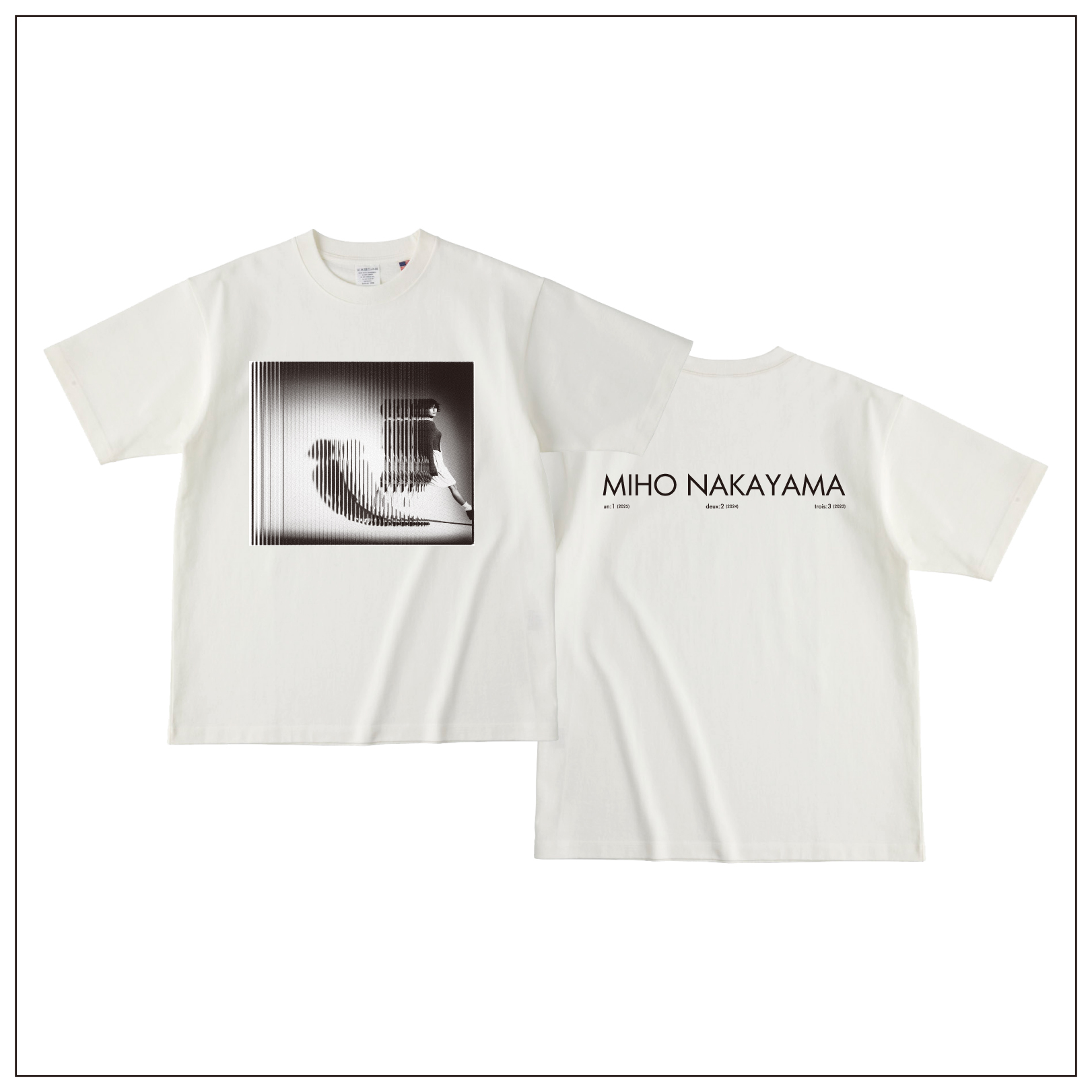 中山美穂 40th Anniversary Concert -Un- ~ P.S. I LOVE YOU ~ コラボTシャツ【A】